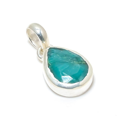Green Emerald Gemstone Pendant