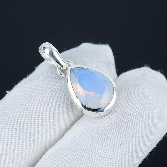 Milky Opal Gemstone Pendant