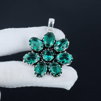 Green Apatite Gemstone Pendant
