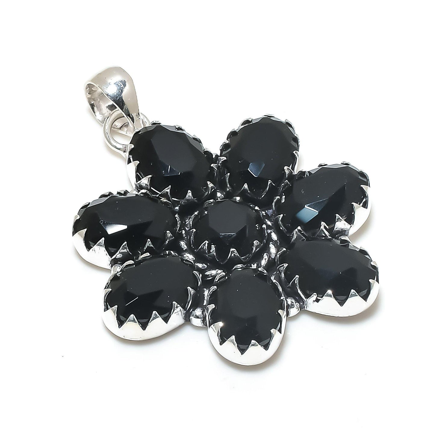 Black Spinel Gemstone Pendant