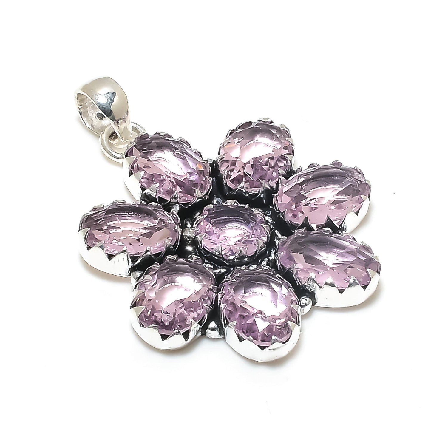 Pink Kunzite Gemstone Pendant