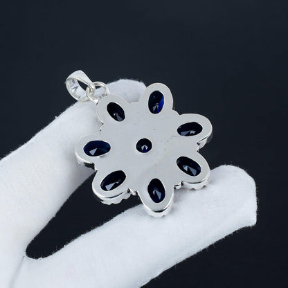 Blue Sapphire Gemstone Pendant