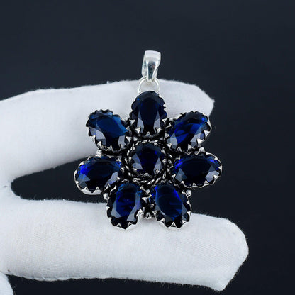 Blue Sapphire Gemstone Pendant