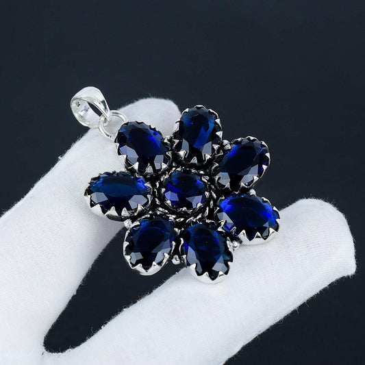 Blue Sapphire Gemstone Pendant