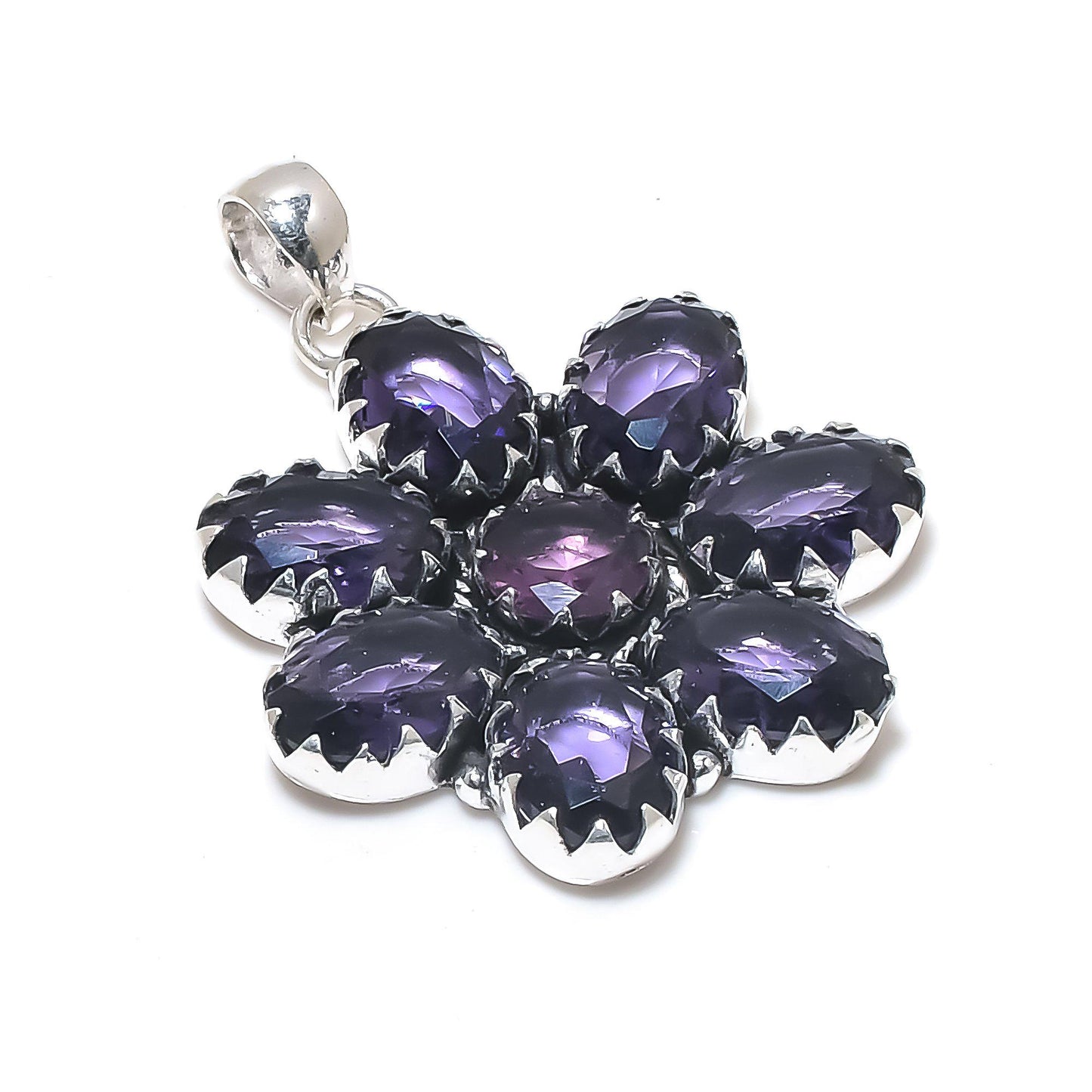 Purple Amethyst Gemstone Pendant