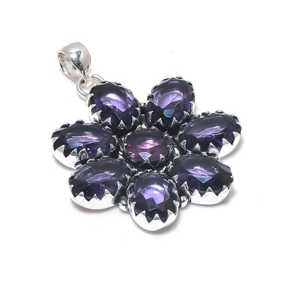 Purple Amethyst Gemstone Pendant