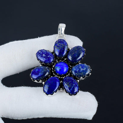 Blue Lapis Lazuli Gemstone Pendant