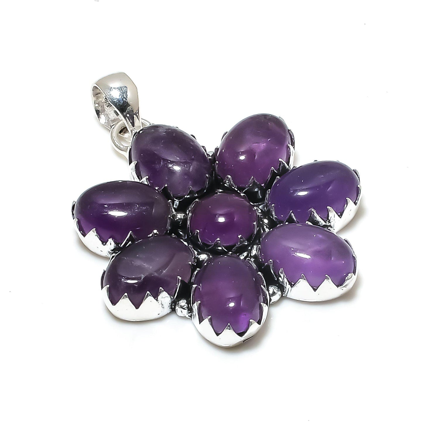 Purple Amethyst Gemstone Pendant