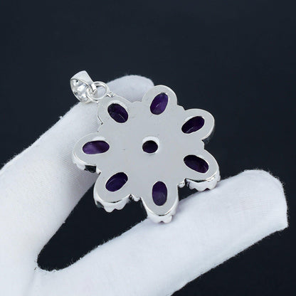 Purple Amethyst Gemstone Pendant