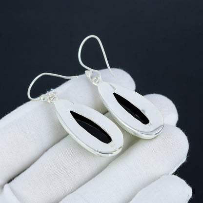 Yellow Australian Triplet Opal Sterling Silver Earrings