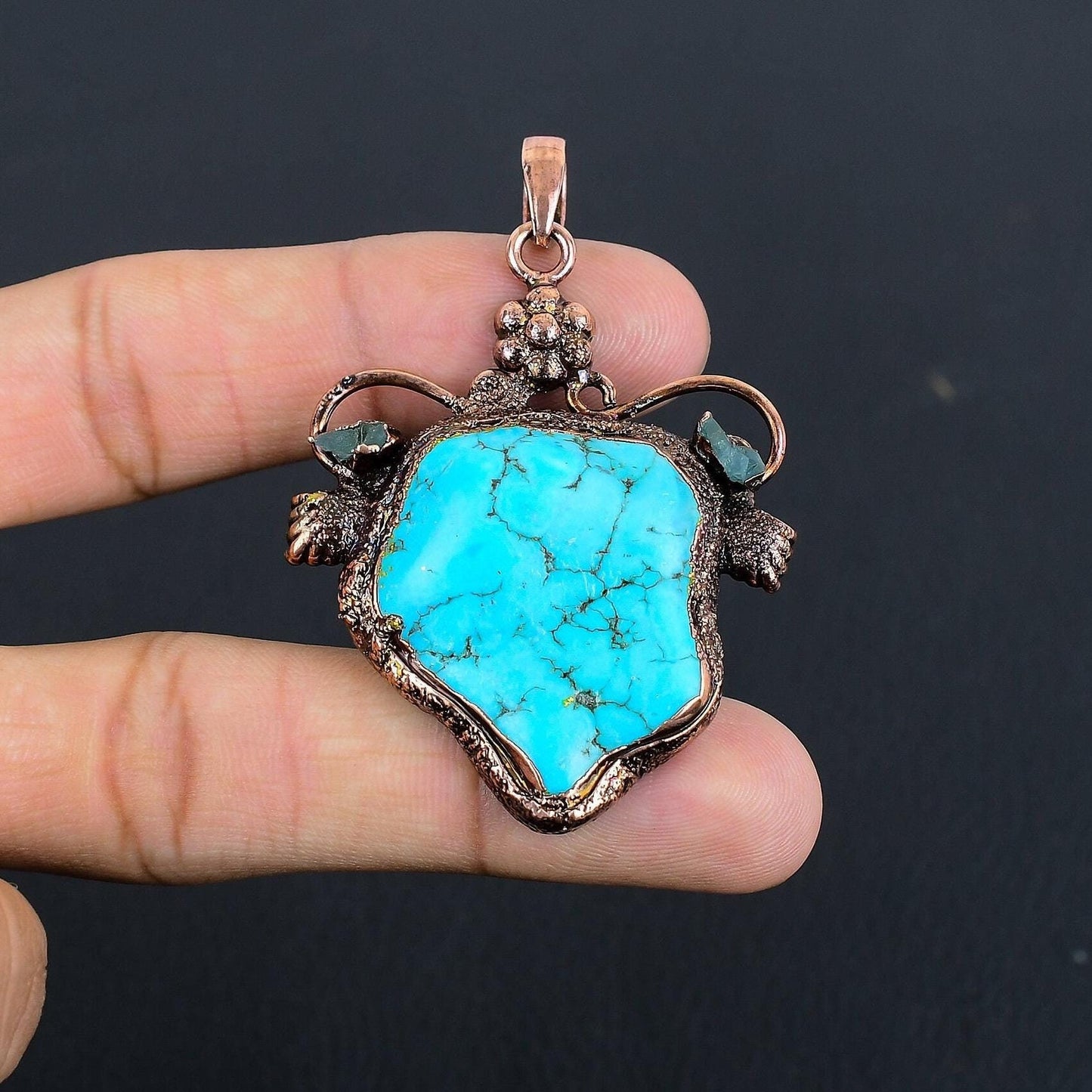 Turquoise Gemstone Pendant