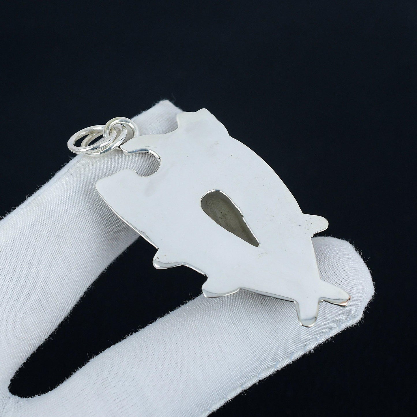 White Scolecite Gemstone Pendant