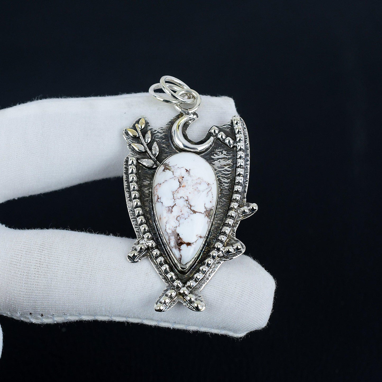 Brown Wild Horse Jasper Pendant