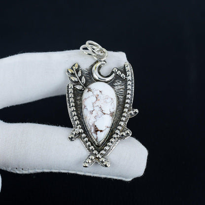 Brown Wild Horse Jasper Pendant