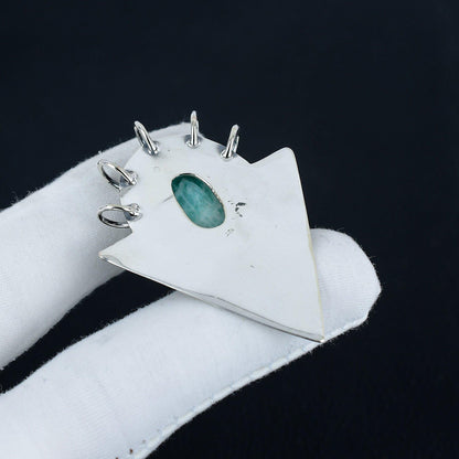 Green Amazonite Gemstone Pendant