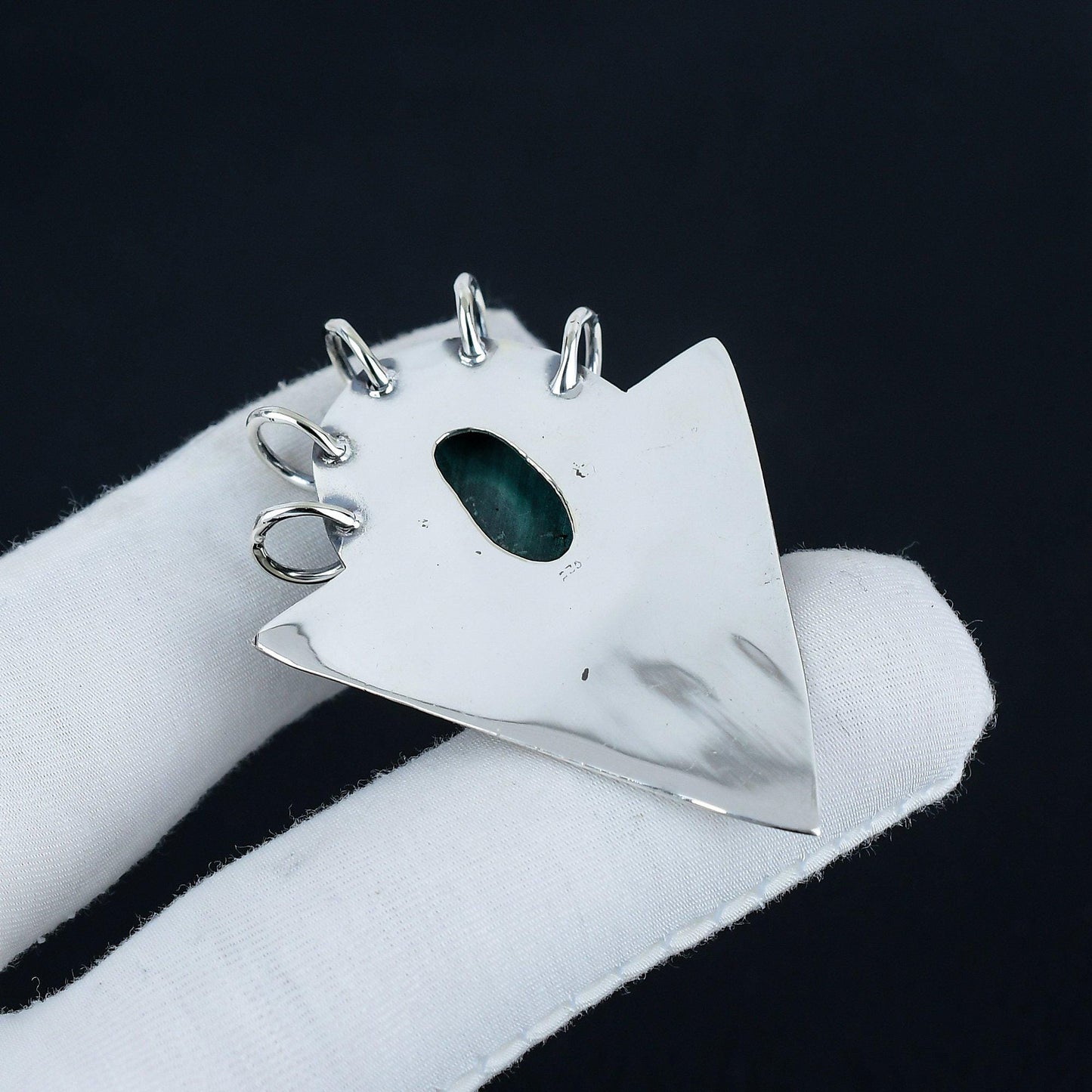 Green Malachite Gemstone Pendant