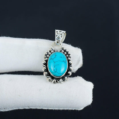Turquoise Gemstone Pendant