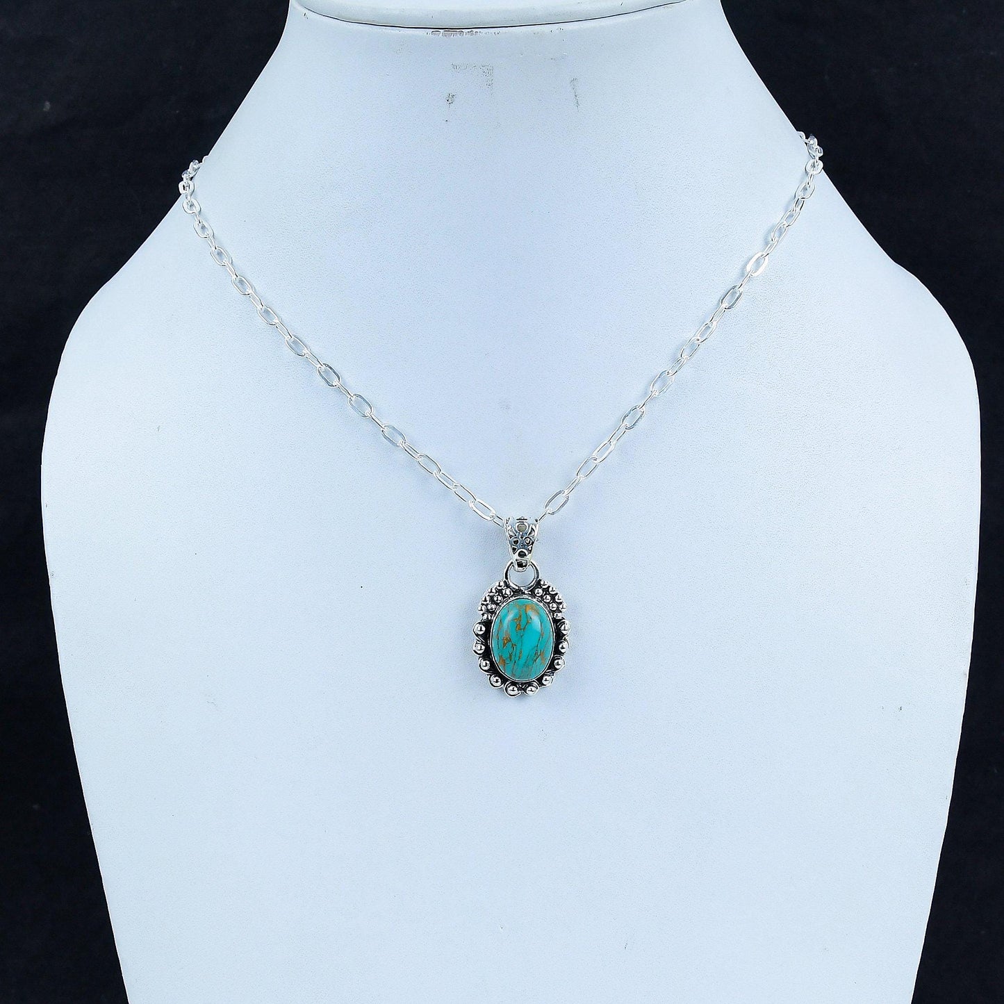 Turquoise Gemstone Pendant