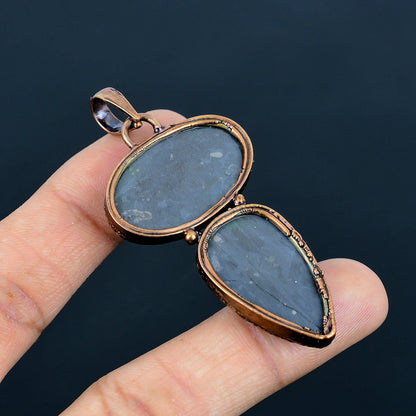 Black Shungite Gemstone Pendant