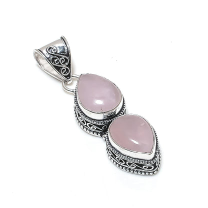 Rose Quartz Gemstone Pendant