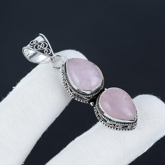 Rose Quartz Gemstone Pendant