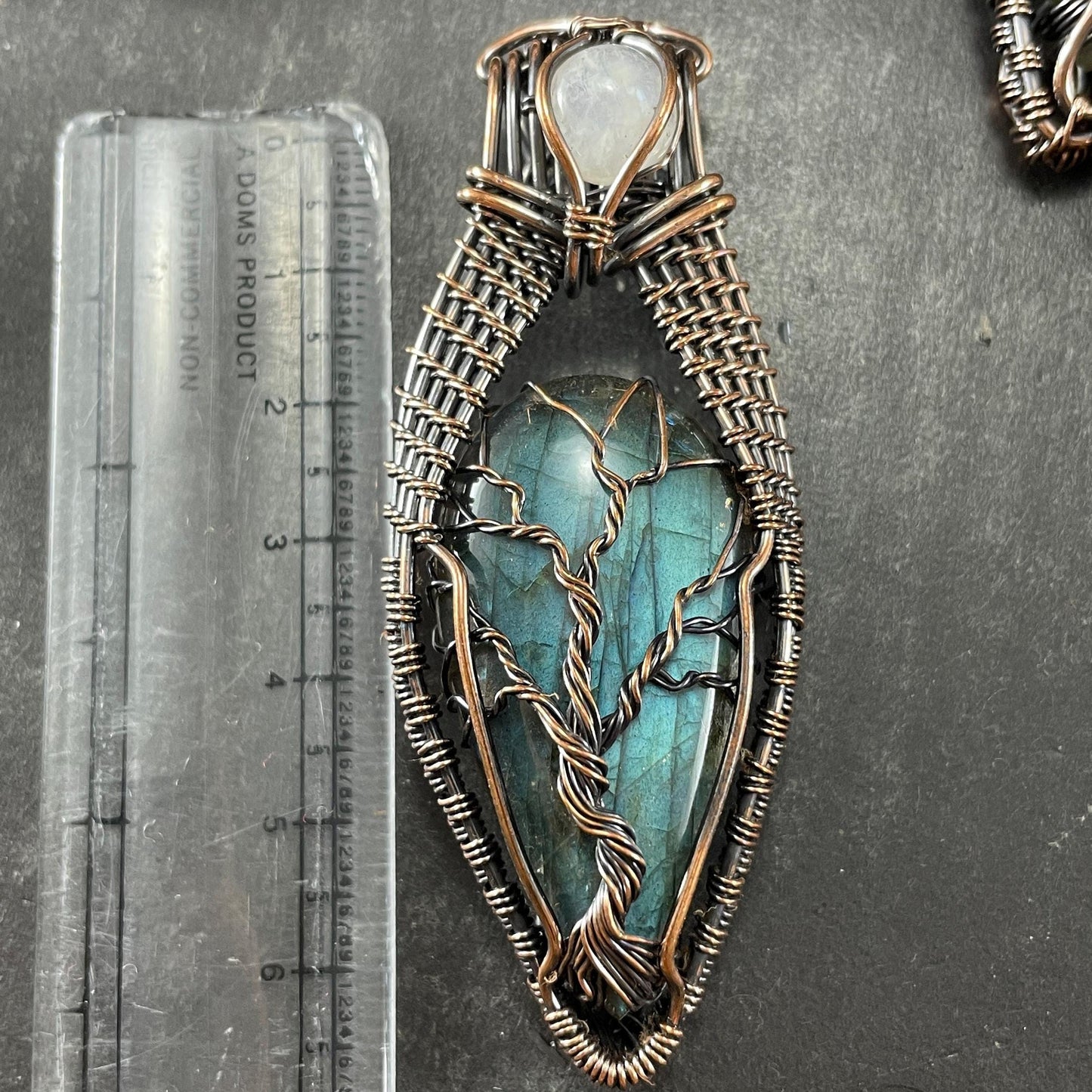 Blue Labradorite Gemstone Pendant