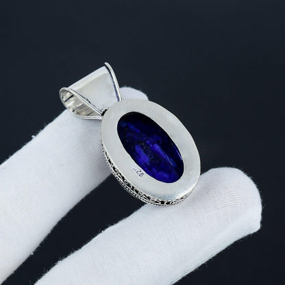 Blue Sapphire Gemstone Pendant