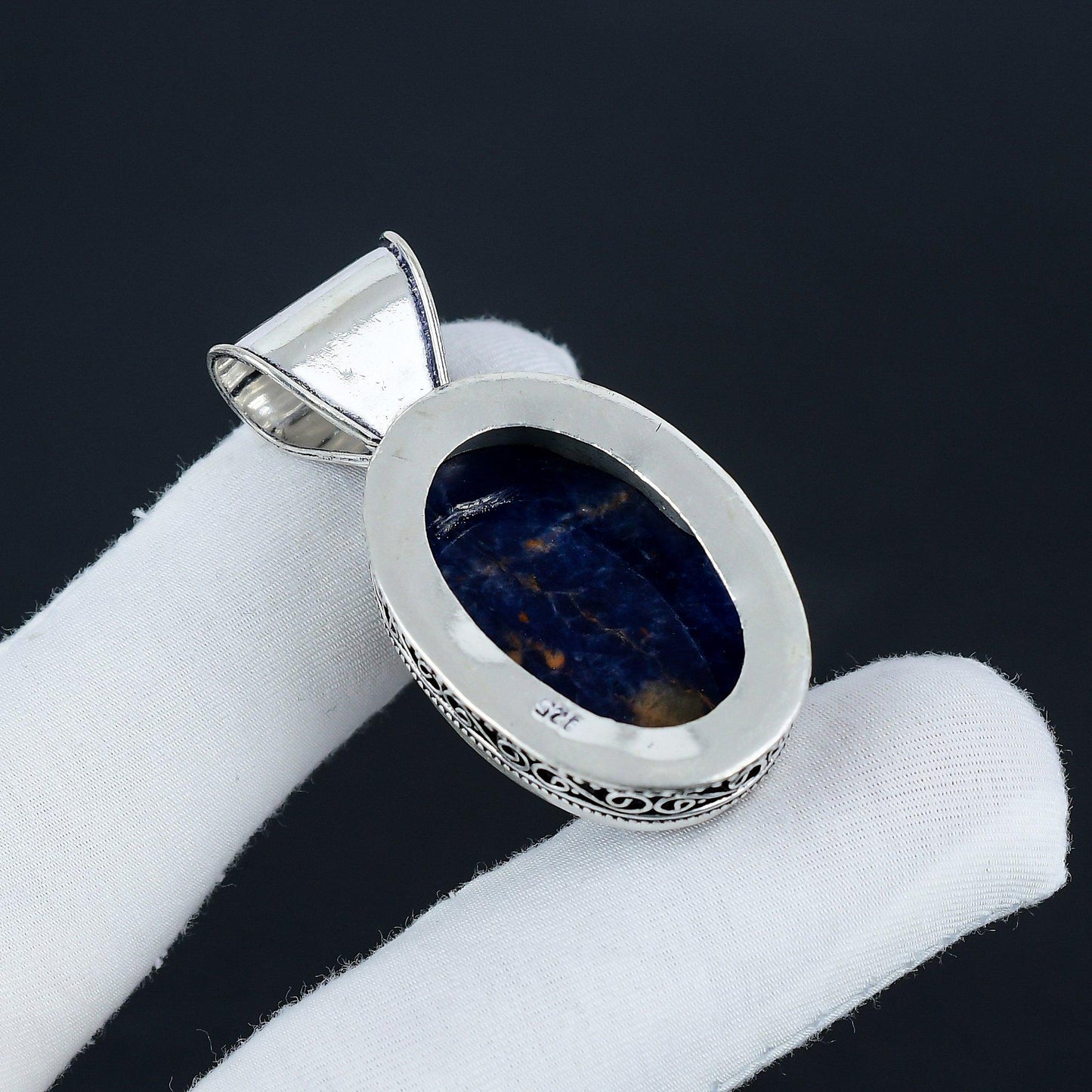Blue Sodalite Gemstone Pendant