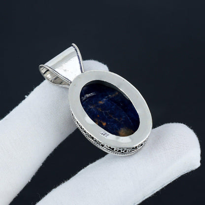 Blue Sodalite Gemstone Pendant