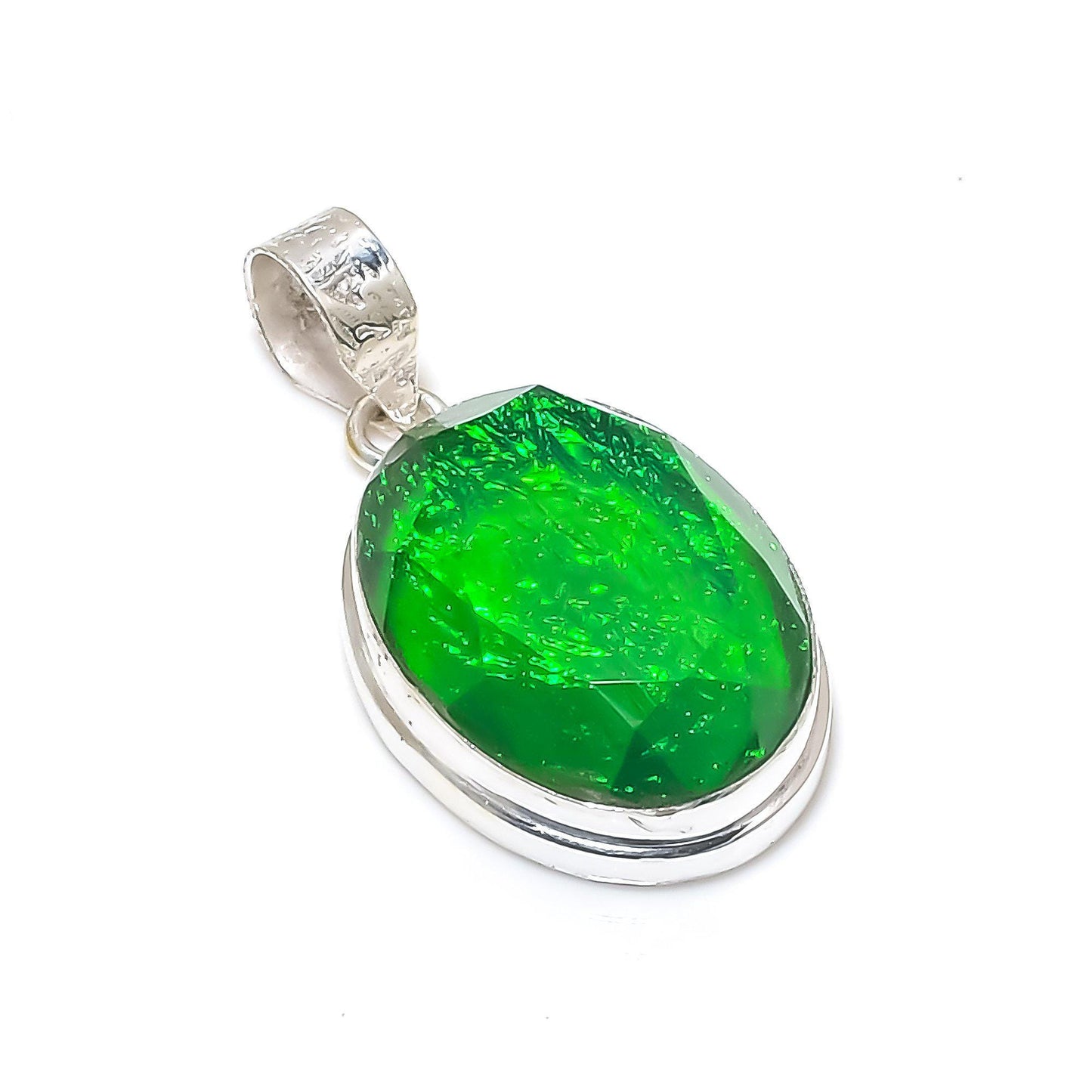 Green Australian Opal Pendant