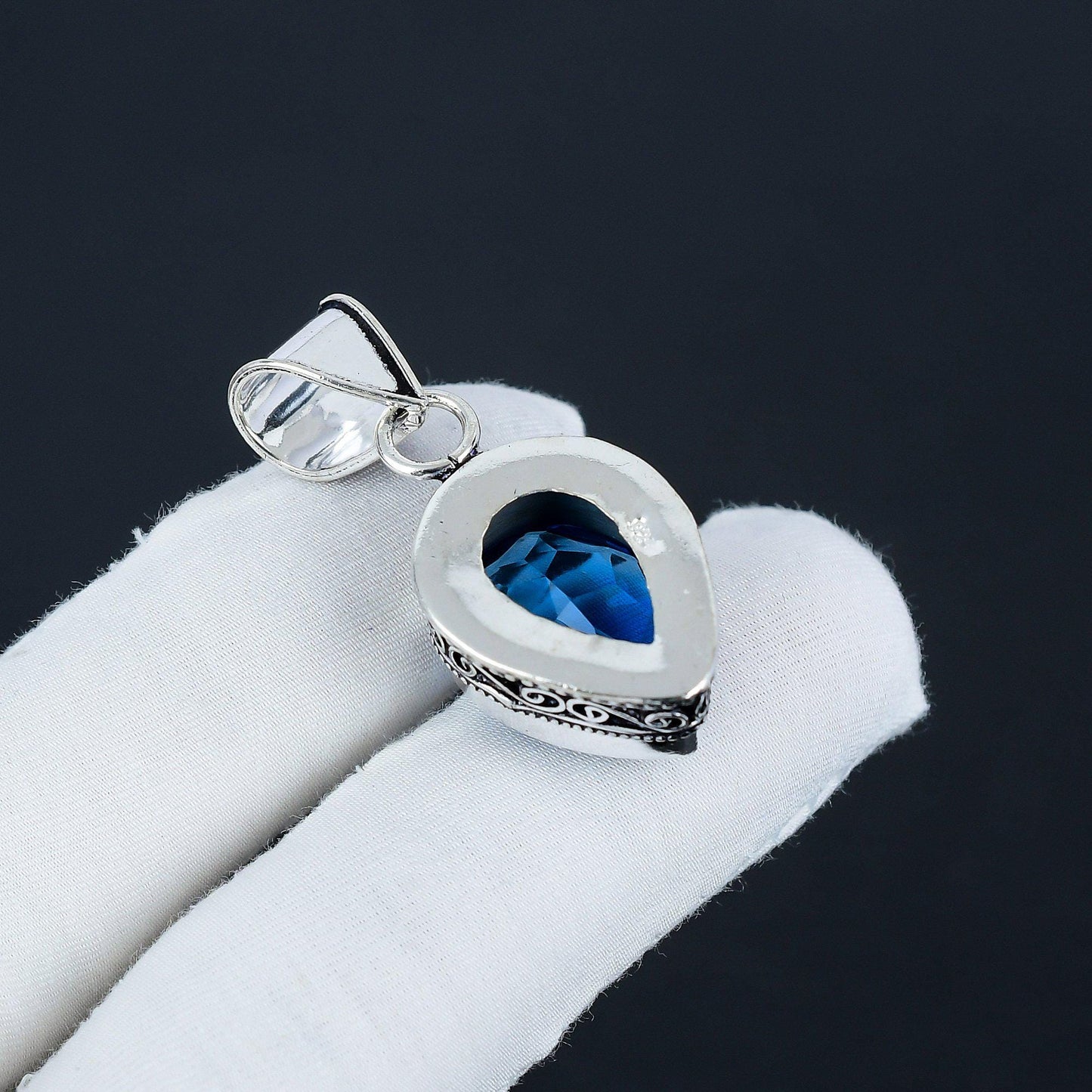 London Blue Topaz Pendant