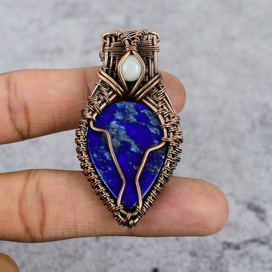 Blue Lapis Lazuli Gemstone Pendant