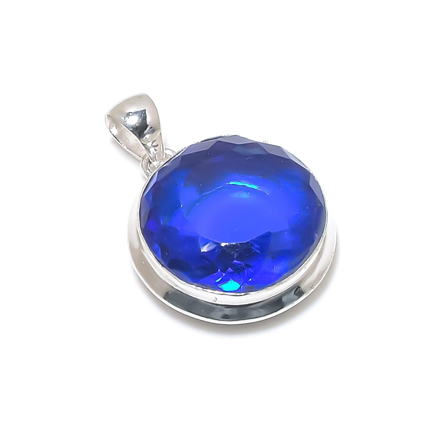 Blue Sapphire Gemstone Pendant