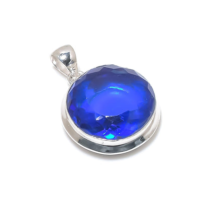 Blue Sapphire Gemstone Pendant