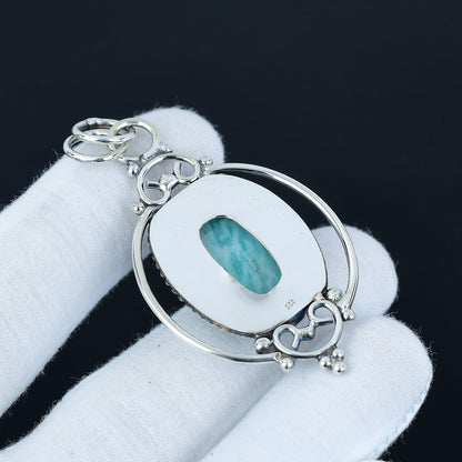 Green Amazonite Gemstone Pendant