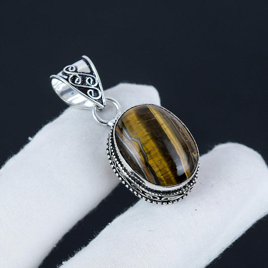 Golden Tiger’s Eye Pendant