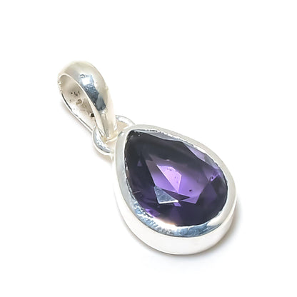Purple Amethyst Gemstone Pendant