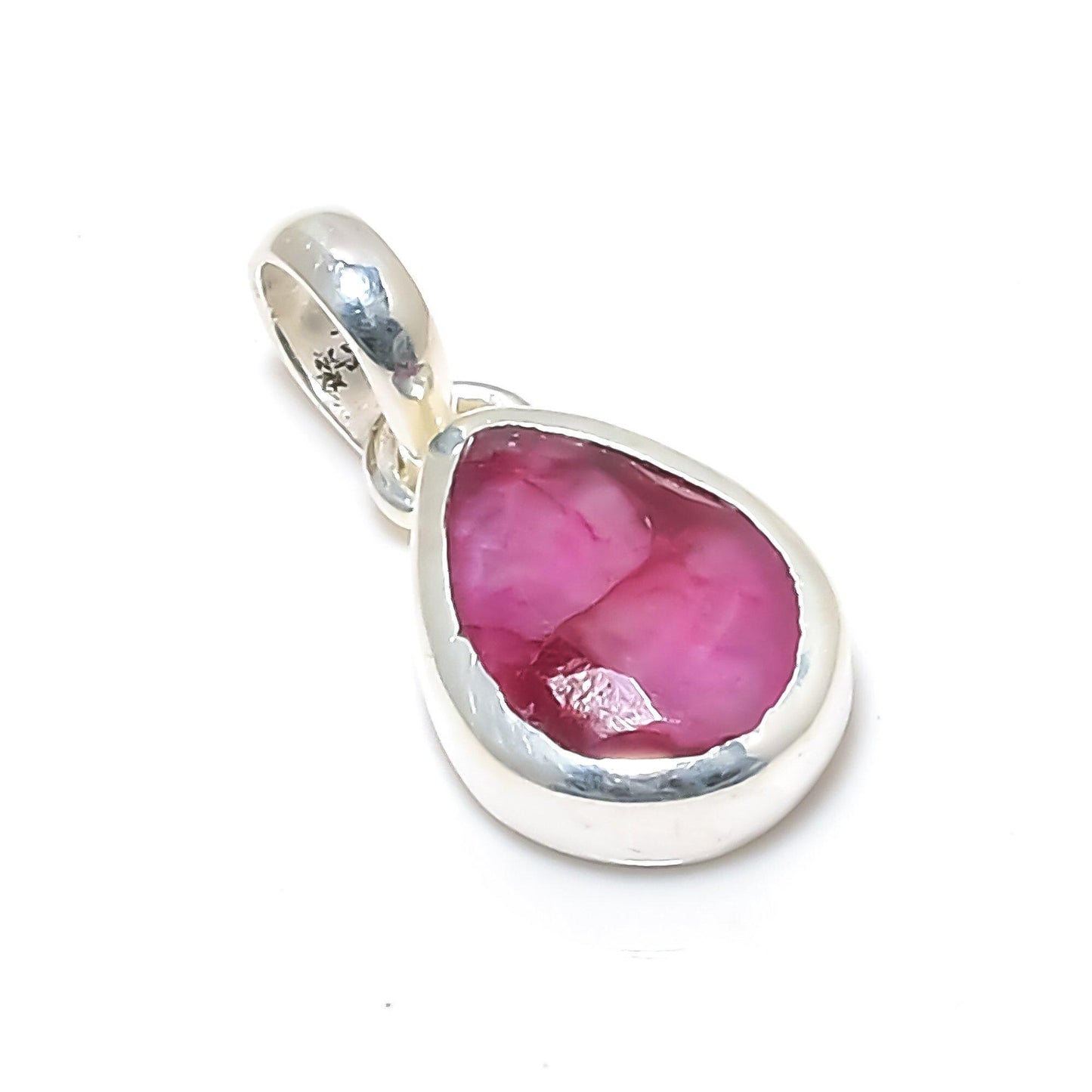 Red Ruby Gemstone Pendant