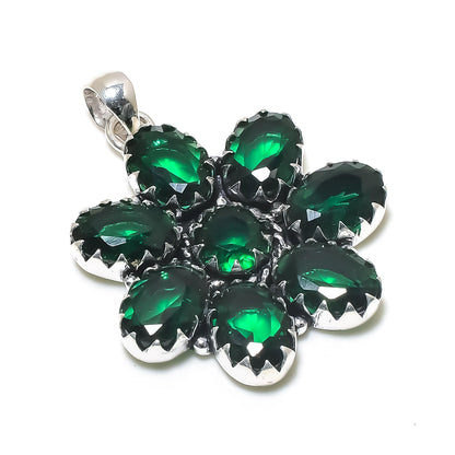 Green Tourmaline Gemstone Pendant