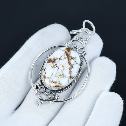 Brown Wild Horse Jasper Pendant