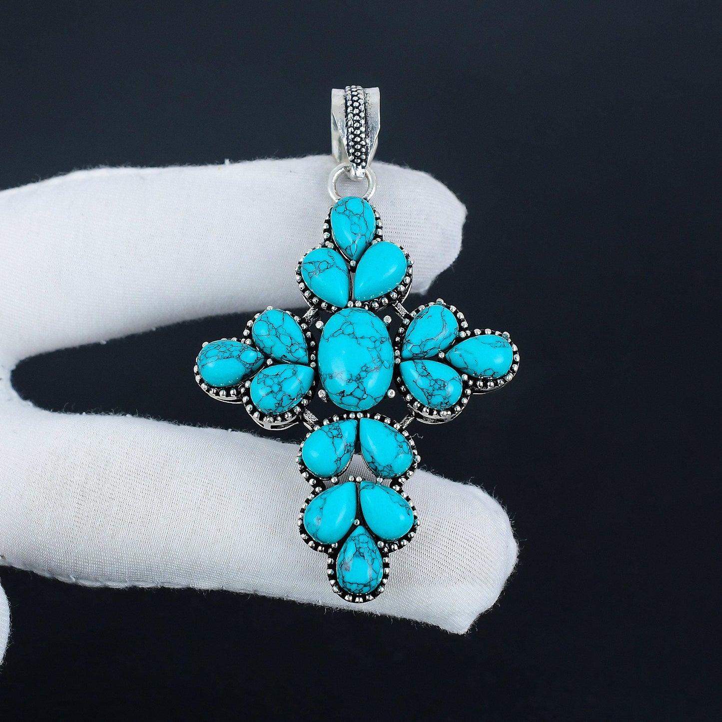 Turquoise Gemstone Pendant
