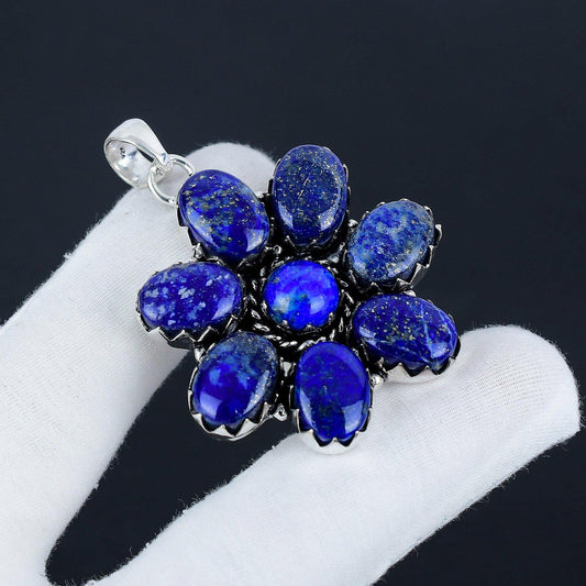 Blue Lapis Lazuli Gemstone Pendant
