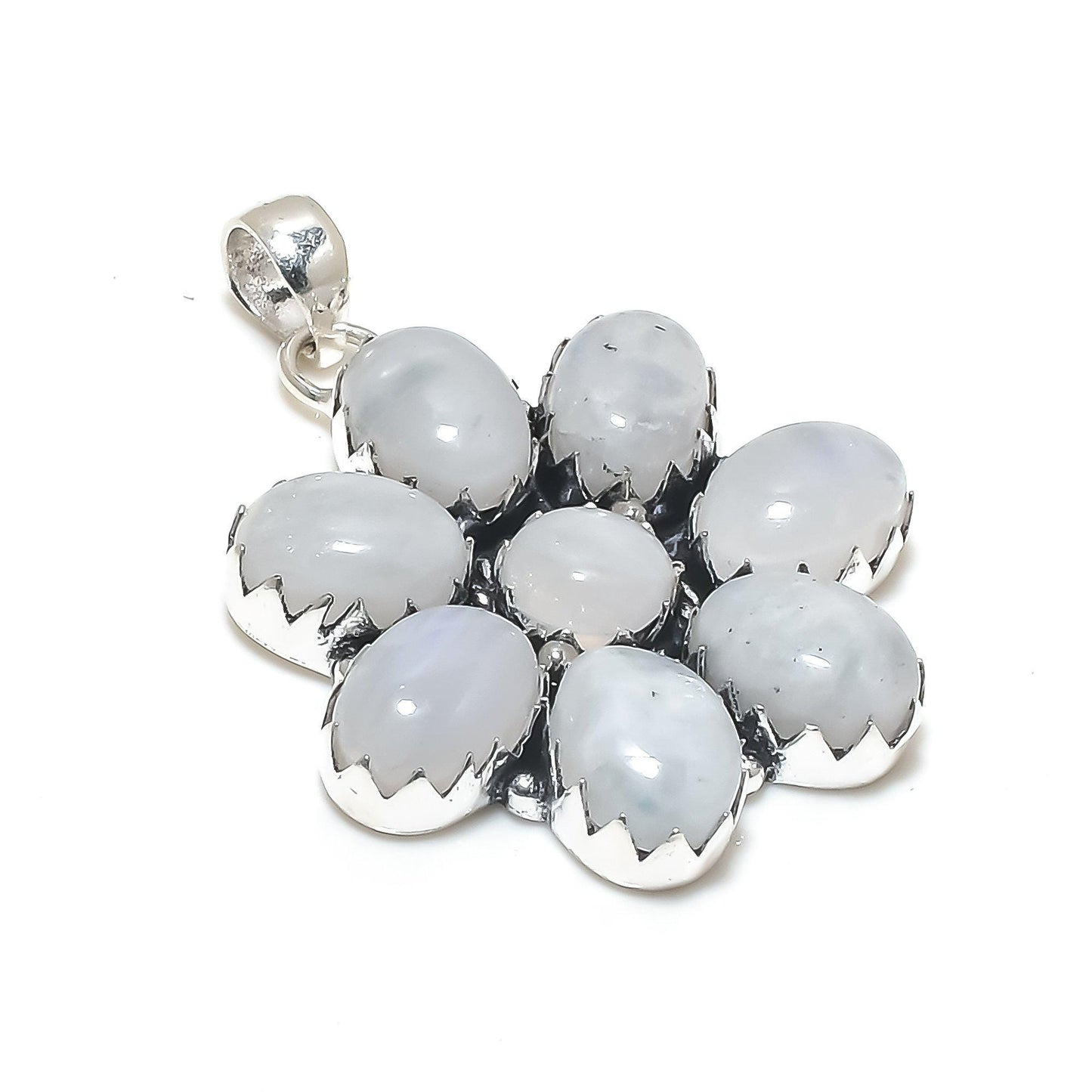 Rainbow Moonstone Gemstone Pendant