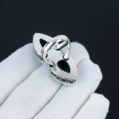 Teardrop Turquoise Gemstone Ring
