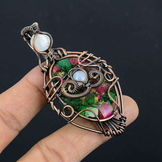 Turquoise Evil Eye Gemstone Pendant