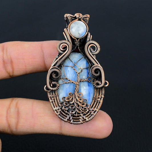 Blue Kyanite Gemstone Pendant