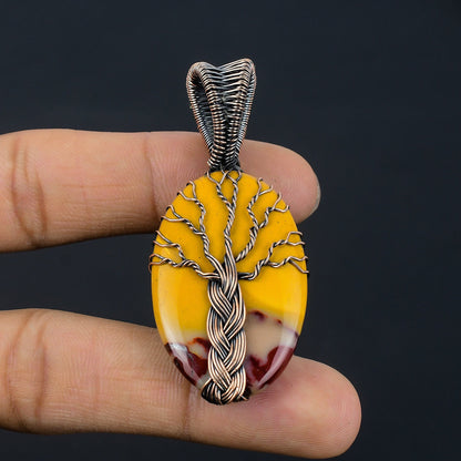 Multicolor Mookaite Gemstone Pendant