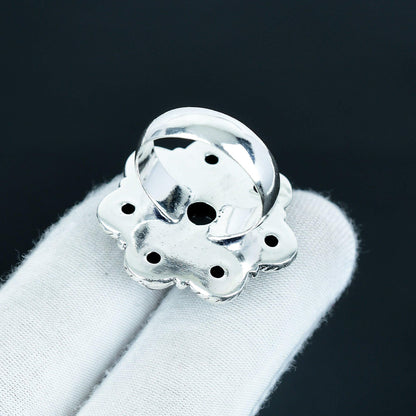 Black Onyx 925 Sterling Silver Ring