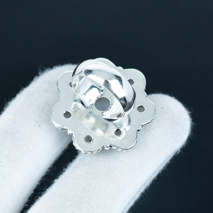 Rainbow Moonstone Sterling Silver Ring
