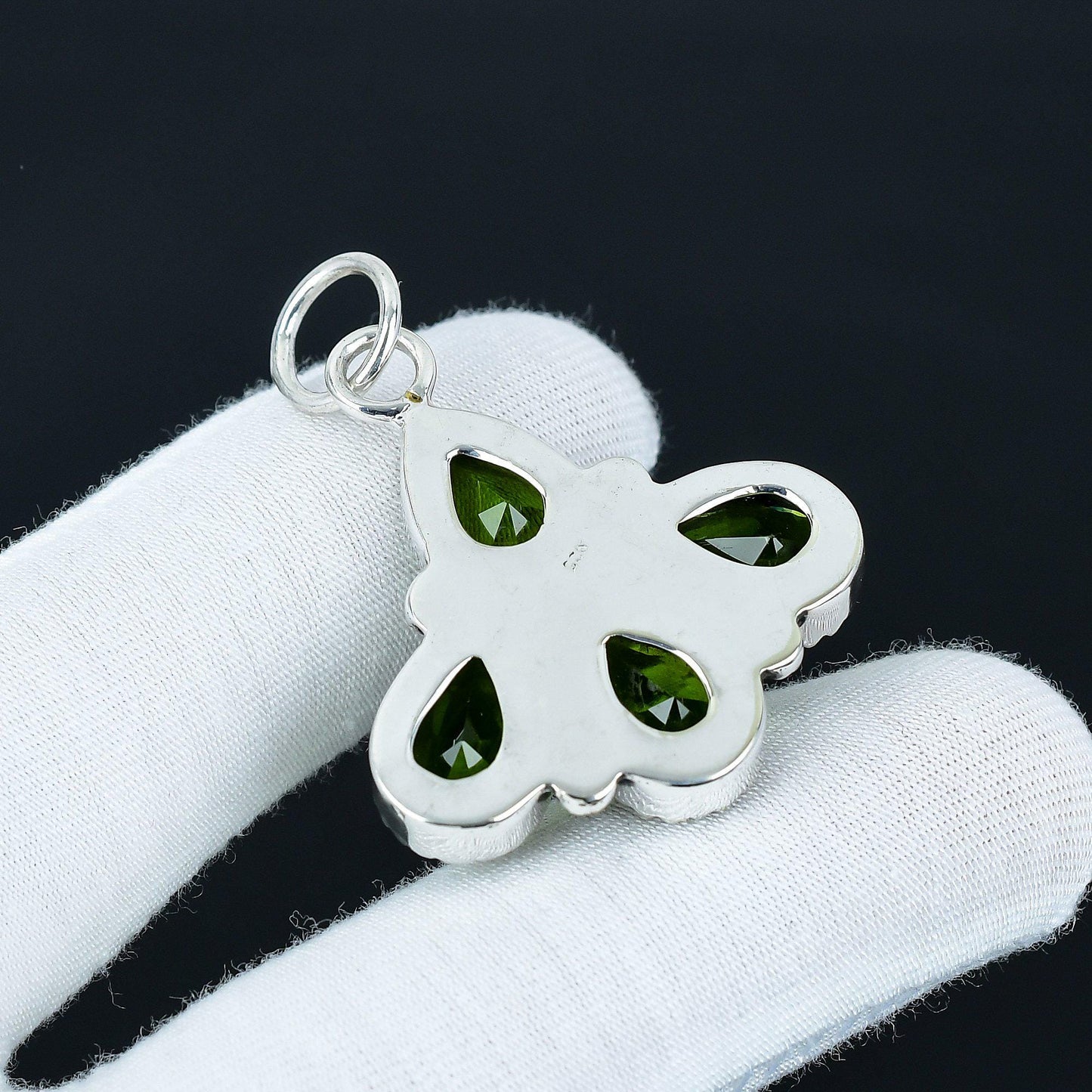 Green Peridot Gemstone Pendant